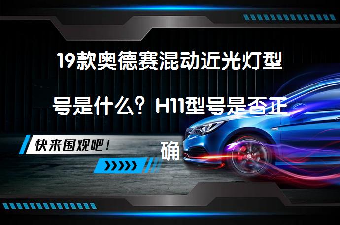 19款奥德赛混动近光灯型号是什么？H11型号是否正确？_58汽车