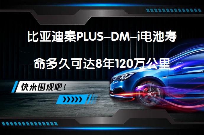 比亚迪秦PLUS-DM-i电池寿命多久可达8年120万公里吗_58汽车