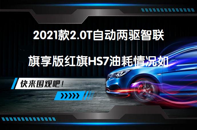 2021款2.0T自动两驱智联旗享版红旗HS7油耗情况如何_58汽车