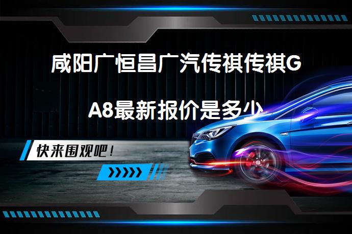 咸阳广恒昌广汽传祺传祺GA8最新报价是多少_58汽车