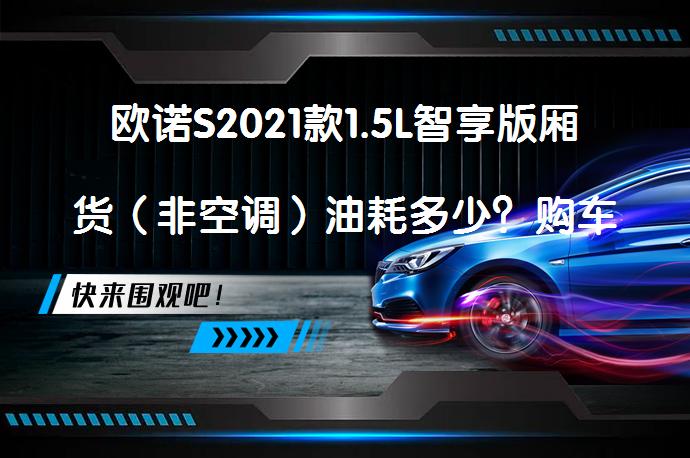 欧诺S2021款1.5L智享版厢货（非空调）油耗多少？购车手册_58汽车