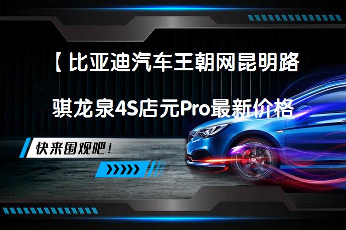 【比亚迪汽车王朝网昆明路骐龙泉4S店元Pro最新价格表可试乘试驾】根据比亚迪汽车王朝网昆明路骐龙泉4S店最新报价，元Pro（询底价查参配）目前暂无优惠。感兴趣的朋友不妨点击报价表格中的“获取底价”，有机会享受更多福利。_58汽车
