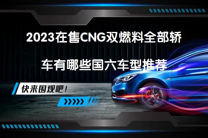 2023在售CNG双燃料全部轿车有哪些国六车型推荐_58汽车