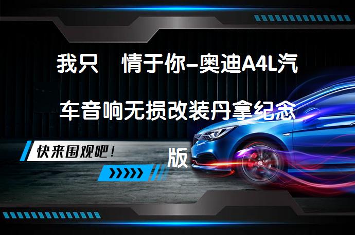 我只鈡情于你-奥迪A4L汽车音响无损改装丹拿纪念版喇叭效果如何？_58汽车