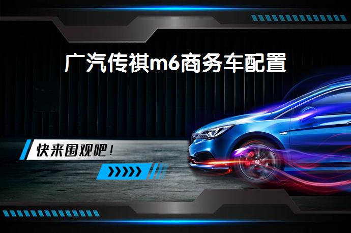 广汽传祺m6商务车配置-58同城
