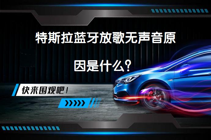 特斯拉蓝牙放歌无声音原因是什么？_58汽车