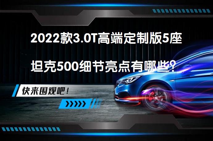 2022款3.0T高端定制版5座坦克500细节亮点有哪些？坦克500购车手册_58汽车